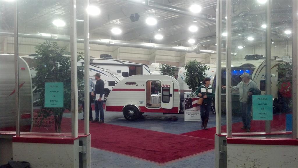 RV Show on the Dry Floor